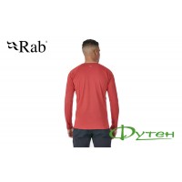 Чоловіча блуза RAB FORCE LS TEE cayenne