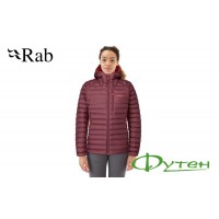 Куртка женская RAB MICROLIGHT ALPINE Long JACKET Wmns deep heather