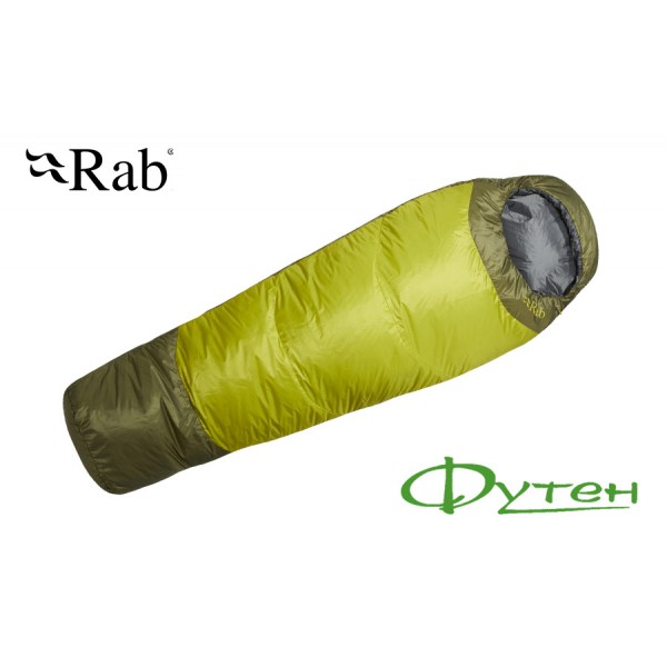 Спальник Rab SOLAR 1 Left Zip chlorite green