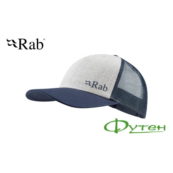 Кепка Rab TRUCKER LOGO CAP grey marl OS