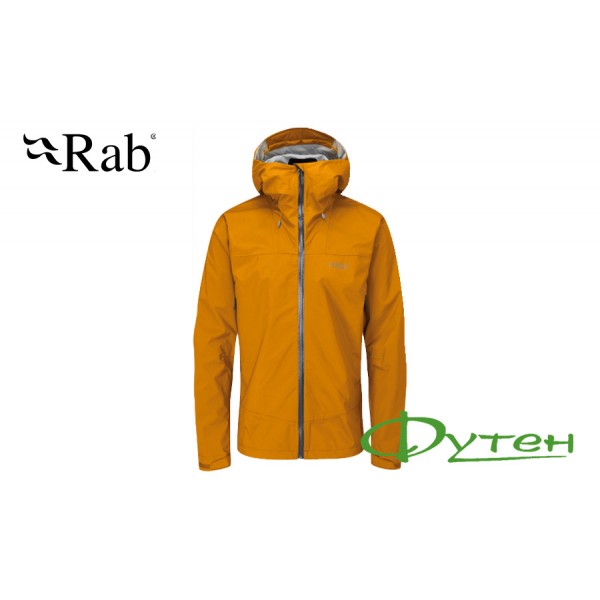 Куртка RAB Pertex Shield DOWNPOUR PLUS 2.0 JKT (QWG-78) sunset