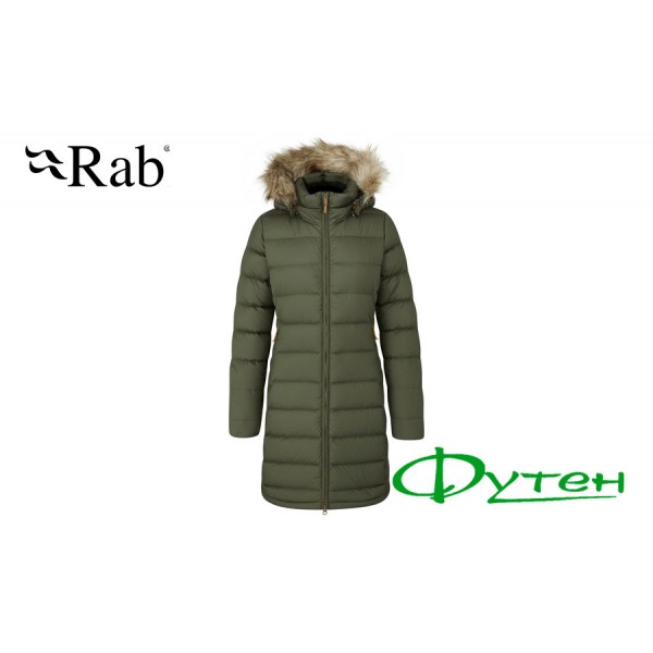 Пальто жіноче RAB DEEP COVER PARKA Wmns army