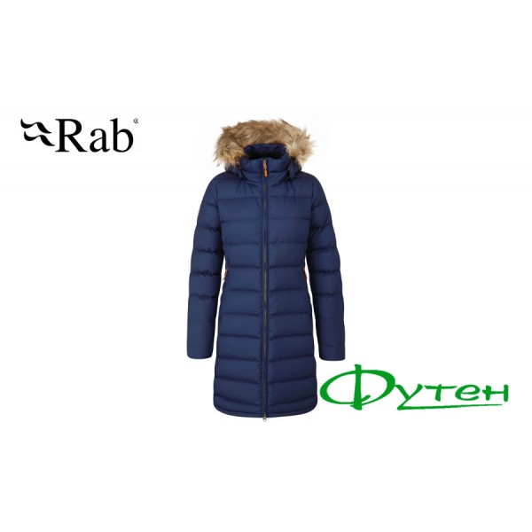 Пальто жіноче RAB DEEP COVER PARKA Wmns patriot blue