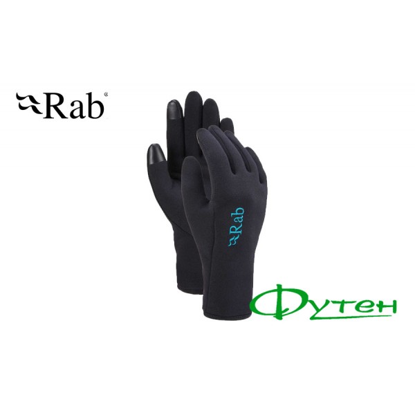 Рукавички жіночі Rab POWER STRETCH CONTACT GLOVE Wmns black