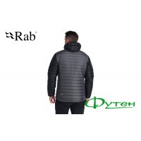 Куртка RAB MICROLIGHT ALPINE JACKET black/graphene