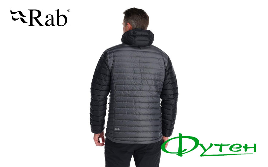 Куртка RAB MICROLIGHT ALPINE JACKET black/graphene