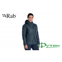 Куртка женская RAB MICROLIGHT ALPINE Long JACKET Wmns orion blue