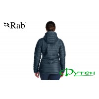 Куртка женская RAB MICROLIGHT ALPINE Long JACKET Wmns orion blue