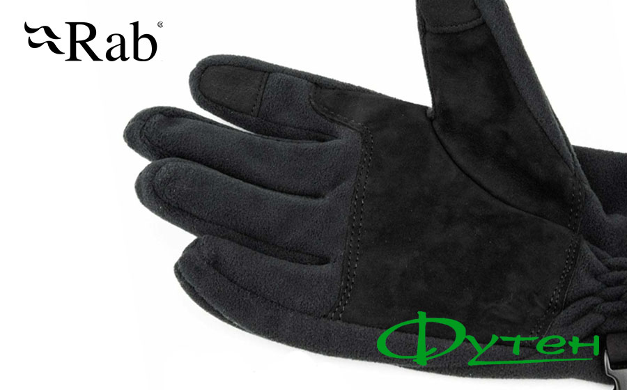 Перчатки Rab INFINIUM WINDPROOF GLOVE black