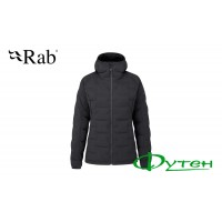 Куртка женская RAB CUBIT STRETCH DOWN HOODY Wmns ebony