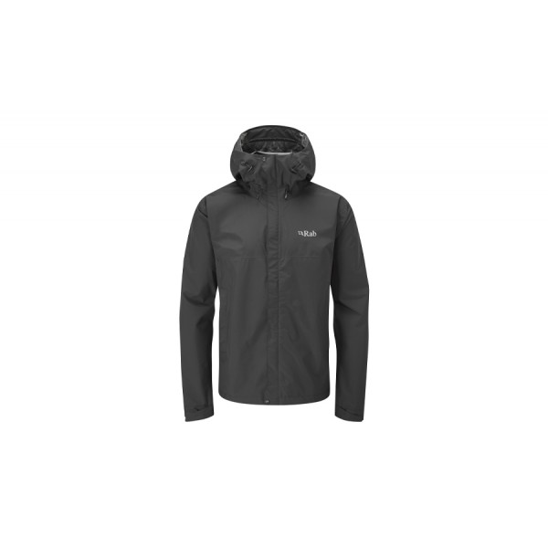 Куртка RAB Pertex Shield DOWNPOUR ECO JKT (QWG-82) black