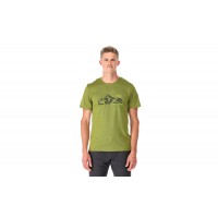 Футболка RAB MANTLE MOUNTAIN TEE chlorite green marl