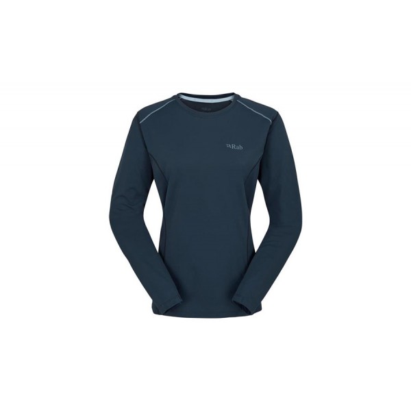 Блуза жіноча RAB FORCE LS TEE Wmns tempest blue