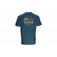 Футболка RAB STANCE MOUNTAIN PEAK TEE (QCB-66-OR) orion blue