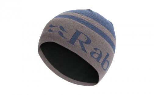 Шапка Rab LOGO BAND BEANIE deep ink/graphene