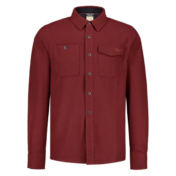 Сорочка RAB PERIMETER LS SHIRT oxblood red