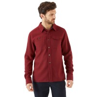 Рубашка RAB PERIMETER LS SHIRT oxblood red