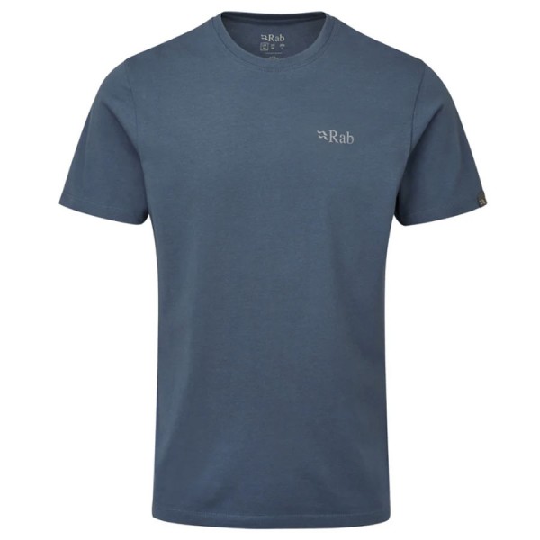 Футболка RAB STANCE MOUNTAIN PEAK TEE orion blue Футболка RAB STANCE MOUNTAIN PEAK TEE orion blue