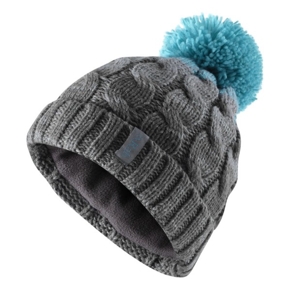 Шапка женская Rab BRAID BEANIE Womens steel/shadow/seaglass