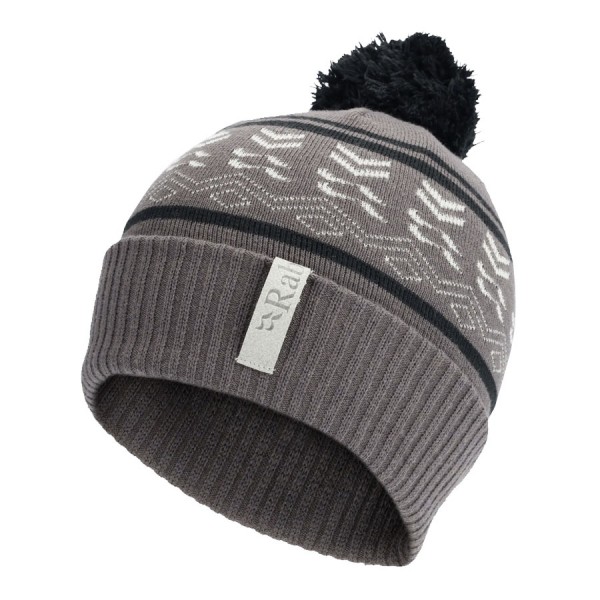 Шапка Rab KHROMA BOBBLE BEANIE black/graphene