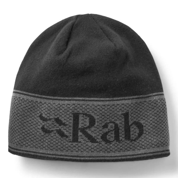 Шапка Rab Logo Band Beanie black/graphene Шапка Rab Logo Band Beanie black/graphene