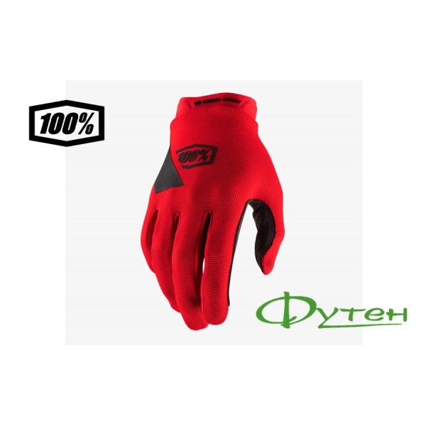 Вело перчатки Ride 100% RIDECAMP Glove Red