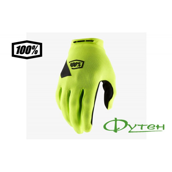 Вело перчатки Ride 100% RIDECAMP Glove Fluo Yellow