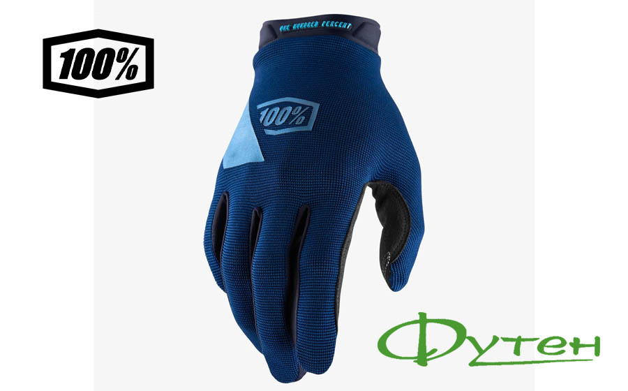 Вело перчатки 100% RIDECAMP Glove Navy