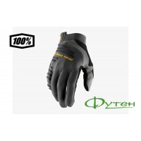 Велоперчатки Ride 100% R-CORE Glove Charcoal