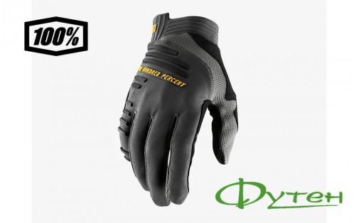перчатки Ride 100% R-CORE Glove Charcoal