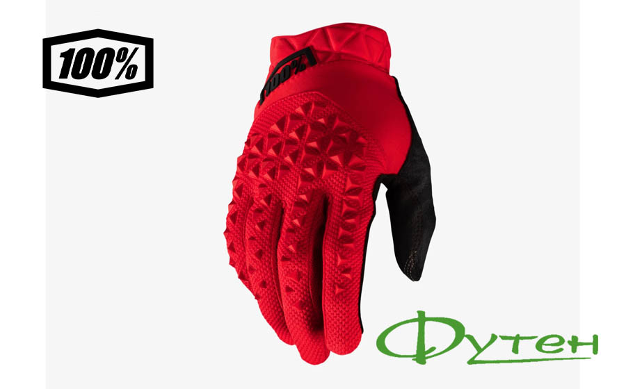 перчатки Ride 100% GEOMATIC Glove Red