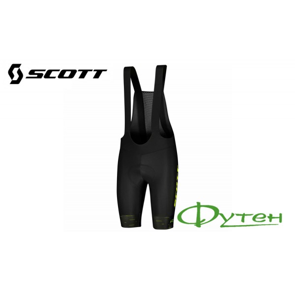 Шорти з лямками SCOTT RC PRO +++ BIBSHORTS black/yellow