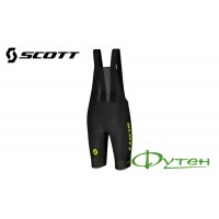 Шорты с лямками SCOTT RC PRO +++ BIBSHORTS black/yellow