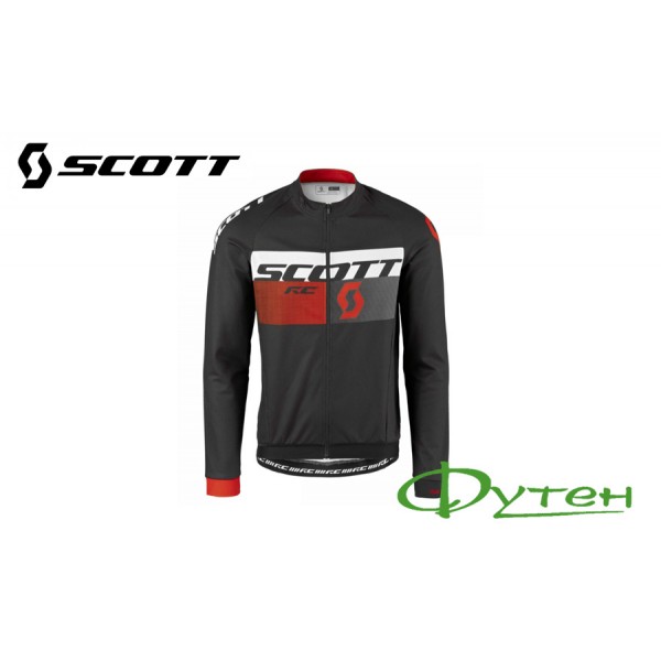 Джерси с длинным рукавом SCOTT RC AS Чёрный/Красный