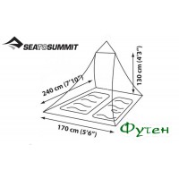 Антимоскитная сетка Sea to Summit MOSQUITO NET DOUBLE