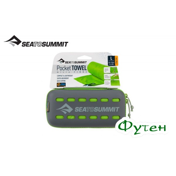 Полотенце походное Sea to Summit POCKET TOWEL lime L