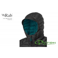 Куртка женская RAB MICROLIGHT ALPINE Long JKT Wmns black