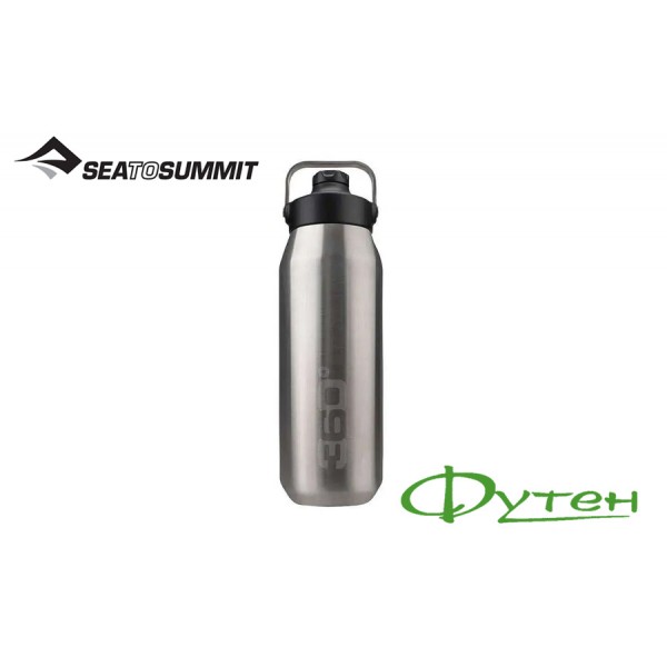 Термофляга Sea to Summit 360° VACUUM INSULATED STAINLESS STEEL BOTTLE WITH SIP CAP silver 1L