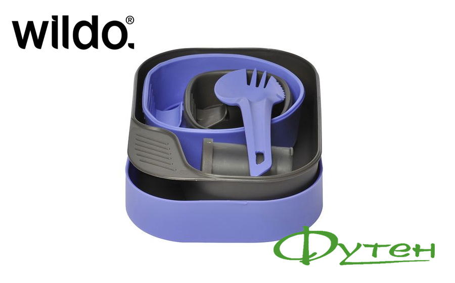 Набор посуды Wildo CAMP-A-BOX COMPLETE blueberry