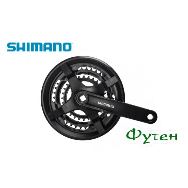 Шатуни Shimano TX FC-TY301 48/38/28T 8 швидкостей