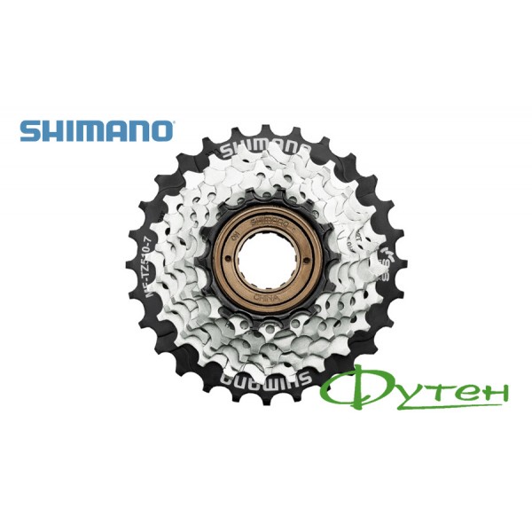 Трещітка велосипедна Shimano TZ-510-7 14-28Т 7s