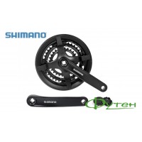 Велосипедні шатуни Shimano FC-TY301 170 мм 24/34/42Т