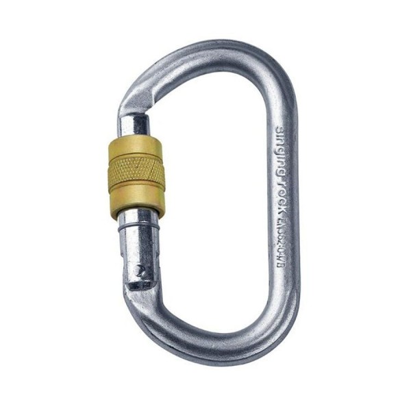 Карабін Singing Rock Oval Steel Connector screw gate