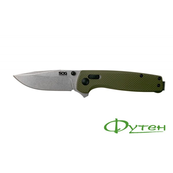 Ніж складаний SOG TERMINUS XR G10 (SOG TM1022-BX) od green (box)