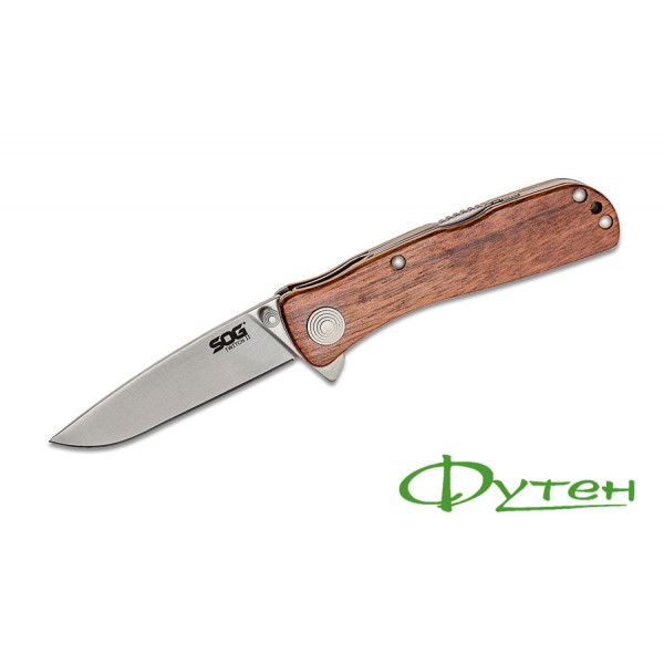 Ніж SOG TWITCH II wood handle