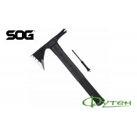 Сокира SOG SURVIVAL HAWK black