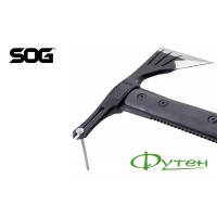 Сокира SOG SURVIVAL HAWK black