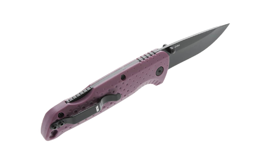 Нож складной SOG ADVENTURER LB dusk purple/black