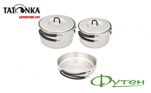 Набор посуды Tatonka COOKSET Regular silver