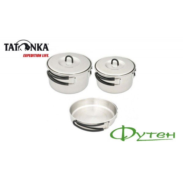 Набір посуду Tatonka COOKSET Regular silver